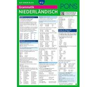 PONS Grammatik auf einen Blick Niederländisch