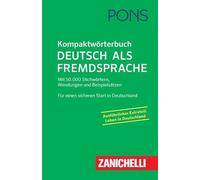 Libri PONS. Kompaktworterbuch. Deutsch Als Fremdsprache