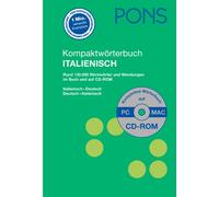 PONS Kompaktwörterbuch Italienisch mit CD-ROM. Italienisch-Deutsch /Deutsch-Italienisch