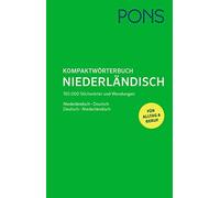 PONS Kompaktwörterbuch Niederländisch: Niederländisch-Deutsch (Copertina rigida)
