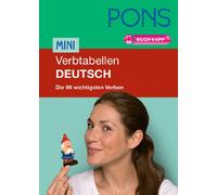 PONS Mini-Verbtabellen Deutsch: Die 99 wichtigsten Verben