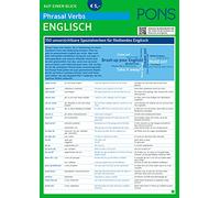 PONS Phrasal Verbs auf einen Blick: 150 unverzichtbare Spezialverben für fließendes Englisch: 70