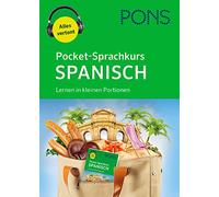 PONS Pocket-Sprachkurs Spanisch: Lernen in kleinen Portionen - alles vertont.