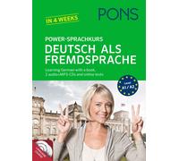 PONS Power-Sprachkurs Deutsch als Fremdsprache: Learning German with a book, 2 a