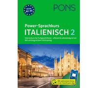 PONS Power-Sprachkurs Italienisch 2: Intensivkurs für Fortgeschritte (Tascabile)