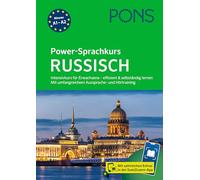 PONS Power-Sprachkurs Russisch: Intensivkurs für Erwachsene - effizient & selbständig lernenMit umfangreichem Aussprache- und Hörtraining in der Scan2Learn-App
