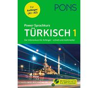 PONS Power-Sprachkurs Türkisch für Anfänger: Der Intensivkurs mit Buch, CD und Online-Tests