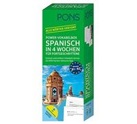 PONS Power-Vokabelbox Spanisch in 4 Wochen für Fortgeschrittene: Sch (Tascabile)