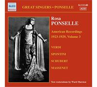 Ponselle Rosa - AMERICAN RECORDINGS VOL.3