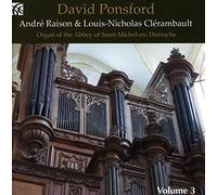 David Ponsford David Ponsford: Organ of the Abbey of Saint-Michel-en-Thiera (CD)