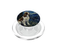 Pont-Audemer Spaniel Cane Van Gogh Notte Stellata PopSockets PopGrip per MagSafe