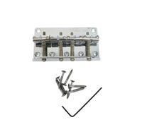 Ponte A 7 Fori E 4 Corde Adatto Per Cordiera Per Basso Elettrico JB PB(Silver)