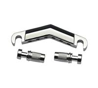 Ponte A Cordiera Con 2 Viti A Forma Di V Per Chitarra Elettrica Stile LP Ricambio per Chitarra ponte