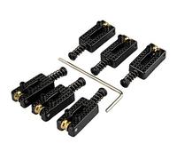 Ponte a rulli per chitarra Tremolo Selle da surf 6PCS Set Chiave per Fender Strat Accessorio