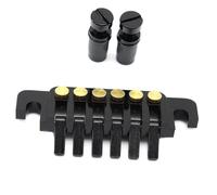 Ponte A Sella E Cordiera Vintage Per Chitarra Elettrica LP A 6 Corde(Black)