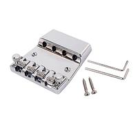 Ponte Basso Elettrico A 4 Corde Ponte A Sella Ponte A Piastra Di Deformazione Per Parti Basse Fai Da Te Sostituzione delle parti ponte