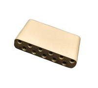 Ponte Chitarra Blocco tremolo in ottone massiccio extra spesso per ponte tremolo per chitarra elettrica da 63x13.5x37.5 mm