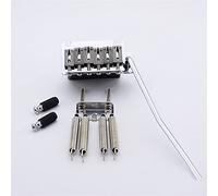 Ponte chitarra elettrica 1 Set Chrome 2 Point Tremolo System Bridge Con Sella In Acciaio/Blocco In Acciaio