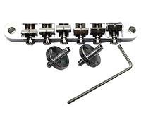 Ponte chitarra elettrica Adatto per Gibson Les Paul LP SG EP EPI 6- Stringa Ponte per chitarra elettrica, con sostituzione del foro postale (Color : Chrome)