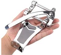 Ponte chitarra elettrica Jazz Guitar Tremolo Vibrato Bridge Bridge Targhetto, Grande Asta A Dondolo Che Tira La Scheda