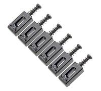 Ponte chitarra elettrica Ponte A Rullo A 6 Pezzi Tremolo Selle Con Tremolo Tremolo/Braccio Per Chitarra Elettrica Nera