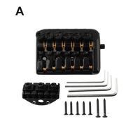 Ponte chitarra elettrica regolabile headless lega di zinco + materiale ferro col