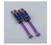 Ponte chitarra elettrica Titanio FR Tremolo Bridge Saddles Chitarra Chitarra Stringa Sostituzione Compatibile Con Colore Arcobaleno