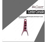Ponte console centrale rosso DCF LHD OE Style F1 per Ferrari F488 GTB e Spide...