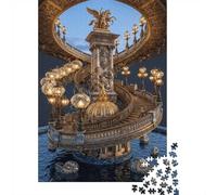 Ponte dell'arco a spiralePuzzle 1000 Pezzi Cartone Spesso Anziani Allenamento Cognitivo Miglioramento Memoria, Tempo Libero, Regalo Amatori 52x38cm/1000pcs