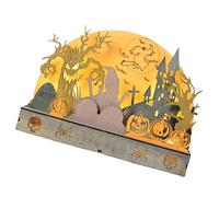 Ponte delle zucche di Halloween con la luce del LED facile per i partiti nelle case e nelle luci di efficienza energetica dello spazio di evento