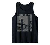 Ponte di Brooklyn New York City Pride NYC NY Vintage Canotta