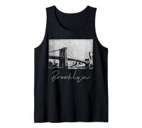 Ponte di Brooklyn New York City Pride NYC NY Vintage Canotta