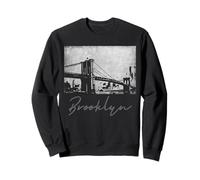 Ponte di Brooklyn New York City Pride NYC NY Vintage Felpa