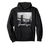 Ponte di Brooklyn New York City Pride NYC NY Vintage Felpa con Cappuccio