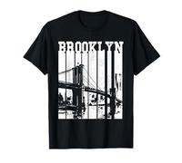 Ponte di Brooklyn New York City Pride NYC NY Vintage Maglietta