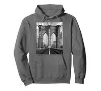 Ponte di Brooklyn NYC New York NY Vintage Felpa con Cappuccio