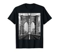 Ponte di Brooklyn NYC New York NY Vintage Maglietta