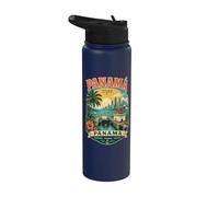Ponte di Panama tra due mondi Stainless Steel Insulated Water Bottle