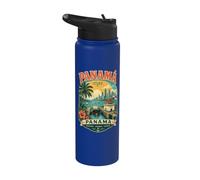 Ponte di Panama tra due mondi Stainless Steel Insulated Water Bottle