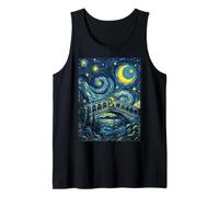 Ponte di Rialto Venezia Italia Notte Stellata Arte Storia Presente Canotta