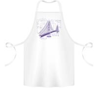 Ponte Equazione Fisica Matematica Geek Cotone Grembiule 100% Biologico