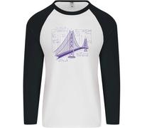 Ponte Equazione Fisica Matematica Smanettone Uomo L/S Baseball T-Shirt