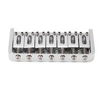 Ponte Fisso per ChitarraPonte Fisso per Chitarra ElettricaPonte con Cordiera, Ponte per Chitarra a 7 Corde Cordiera in Metallo Chitarre Elettriche Ponti e Parti del