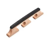 Ponte for banjo a 3 piedi in acero ed ebano for banjo a 4, 5 e 6 corde Parti di ricambio musicali Erhu Strumento Accessori for ponti for banjo(6 String)