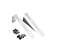 PONTE GIULIO - COPPIA DI STAFFE PER FISSAGGIO LAVABO IN ACCIAIO B41DCS45