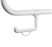Ponte Giulio F17AGN03W1 Porta Rotolo Inseribile su Maniglione, Bianco