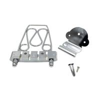 Ponte in metallo realizzato con precisione, adatto per chitarre jazz e bassi che garantiscono un'intonazione di lunga durata e un rapido setup ponte di ricambio per bassi jazz