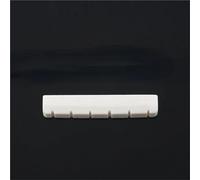 Ponte in osso di bufalo professionale e durevole per accessori per chitarra classica portatile lungo beige Ponte Chitarra Acustica Generico(NUT)