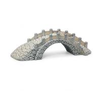 Ponte Miniatura Resina Stile a, Ponte in pietra forestale con | resina sintetica - micro paesaggio - design architettonico - ornamento da tavolo - stile a - per tavolo