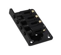 Ponte Nero Fisso Per Chitarra Cigar Box A 4 Corde Ricambio per Chitarra ponte